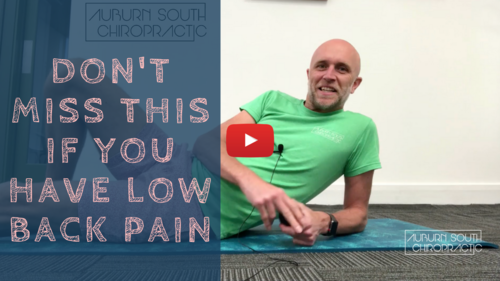 Low Back Pain – Must Do Points With Massage Ball For Relief